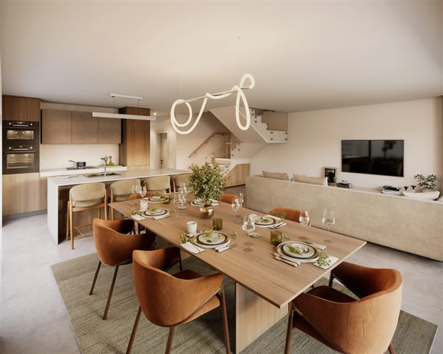 Belle maison jumelée entourée d'un magnifique panorama vert - Photo 3 sur 6