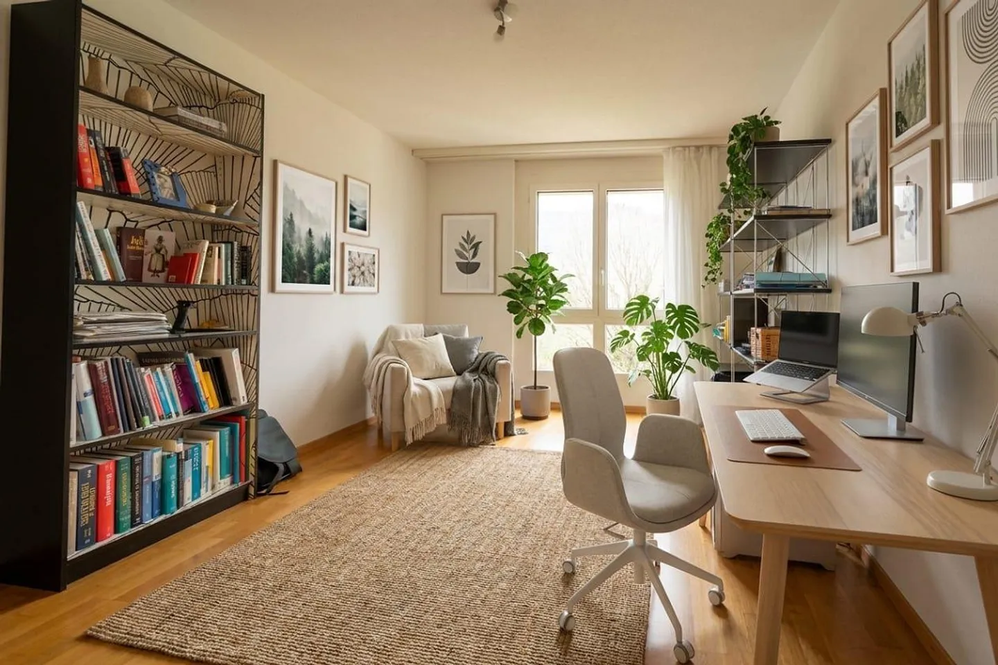 Ruhig, grün und sofort wohnbereit - 3.5-Zimmerwohnung in Bolligen - Photo 10 sur 13