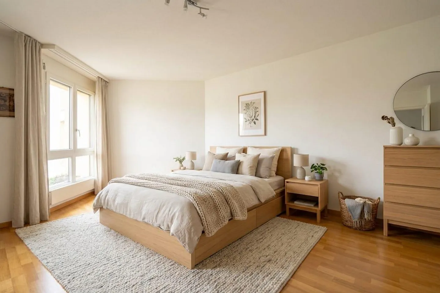 Ruhig, grün und sofort wohnbereit - 3.5-Zimmerwohnung in Bolligen - Photo 7 sur 13