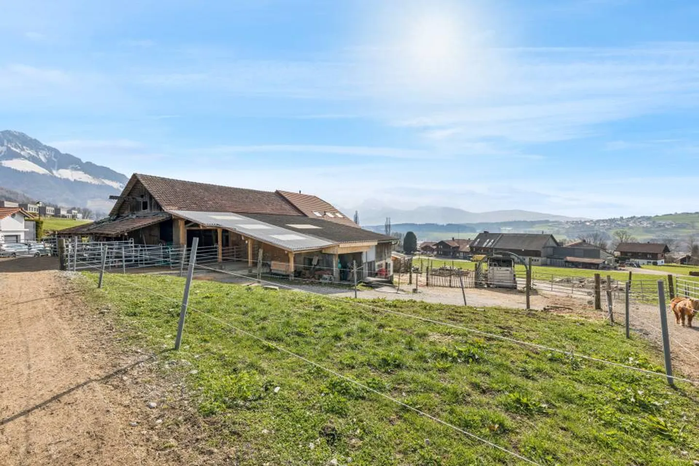 Land for construction of 2,198m2 with renovated farm - Photo 4 of 8
