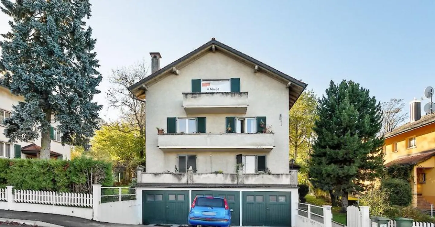 4.5-Zimmerwohnung in idealer Lage in einer Mietvilla - Foto 1 di 10
