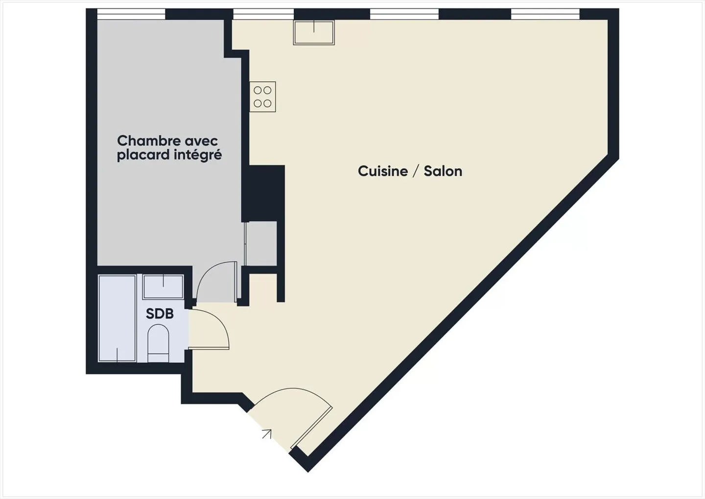 Appartamento 2.5 stanze - Foto 9 di 9