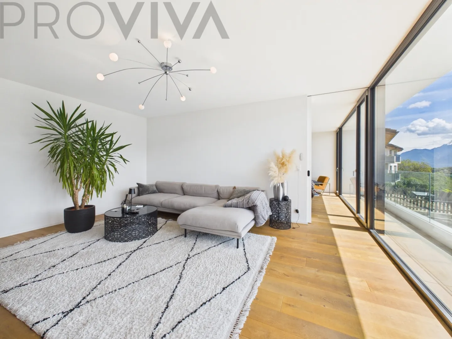 Moderne Villa mit Pool in Savièse - Foto 4 von 9