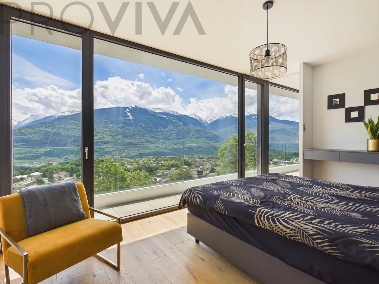 Moderne Villa mit Pool in Savièse - Foto 6 von 9
