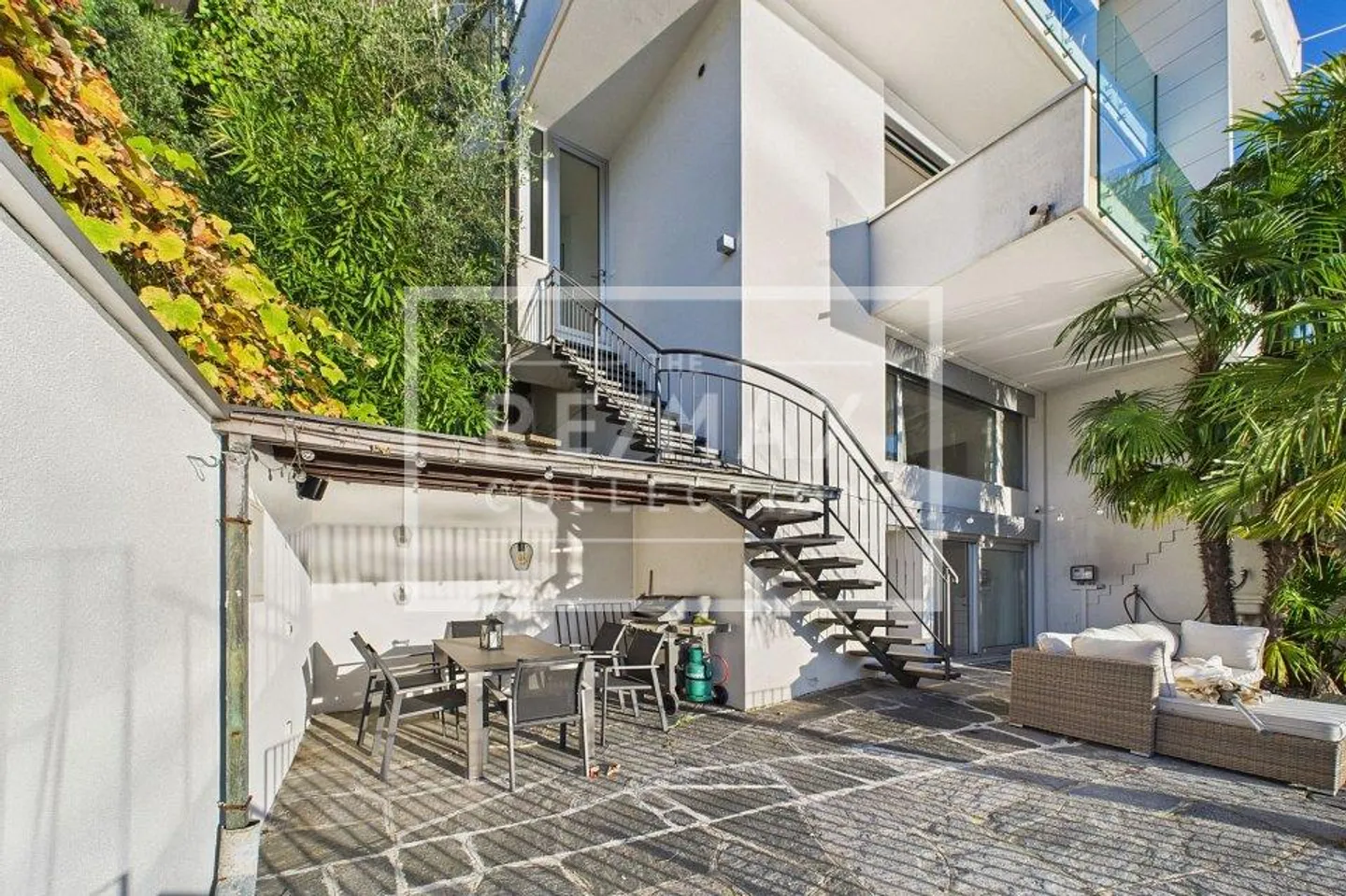 Eleganza e fascino per una villa esclusiva a Bissone con accesso privato al lago - Foto 12 di 13