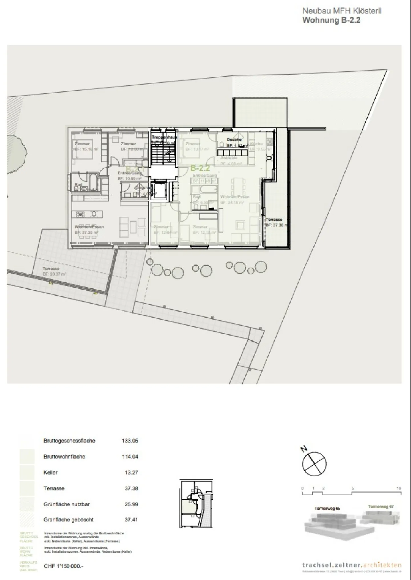 Bright 4.5 Room Apartment on the 1st Floor with Attractive Layout - Photo 12 of 15