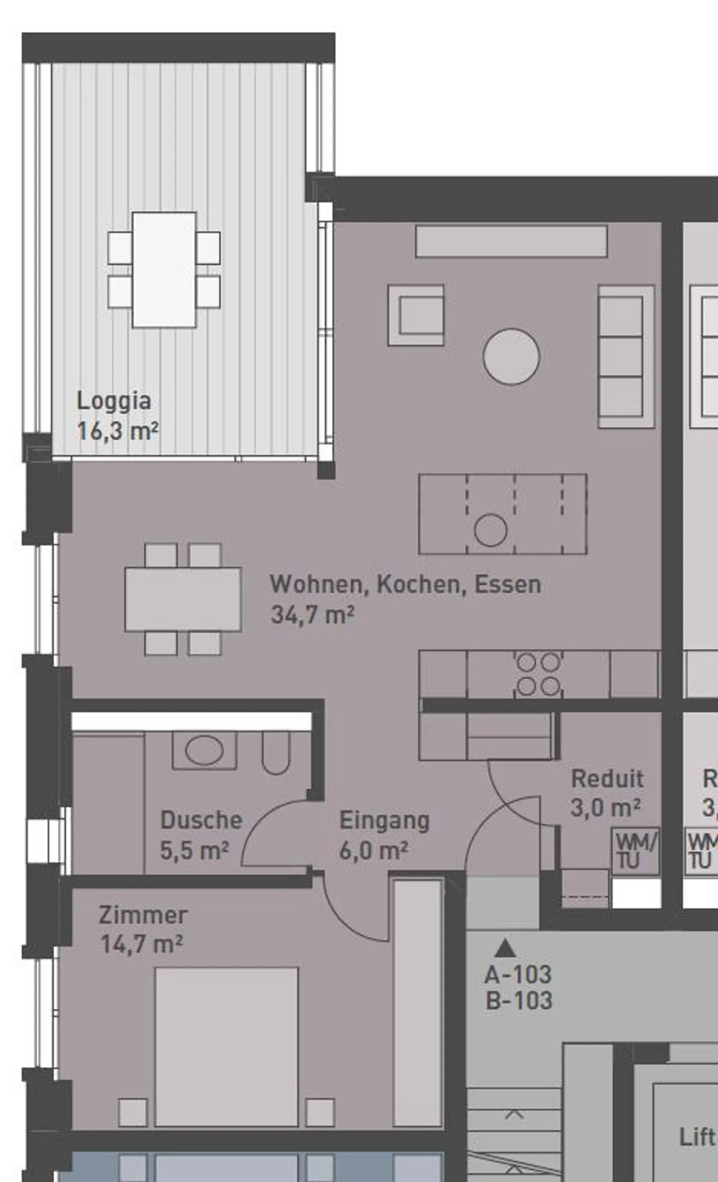Appartamento moderno di 2,5 locali in affitto dal 1° aprile - Foto 10 di 10