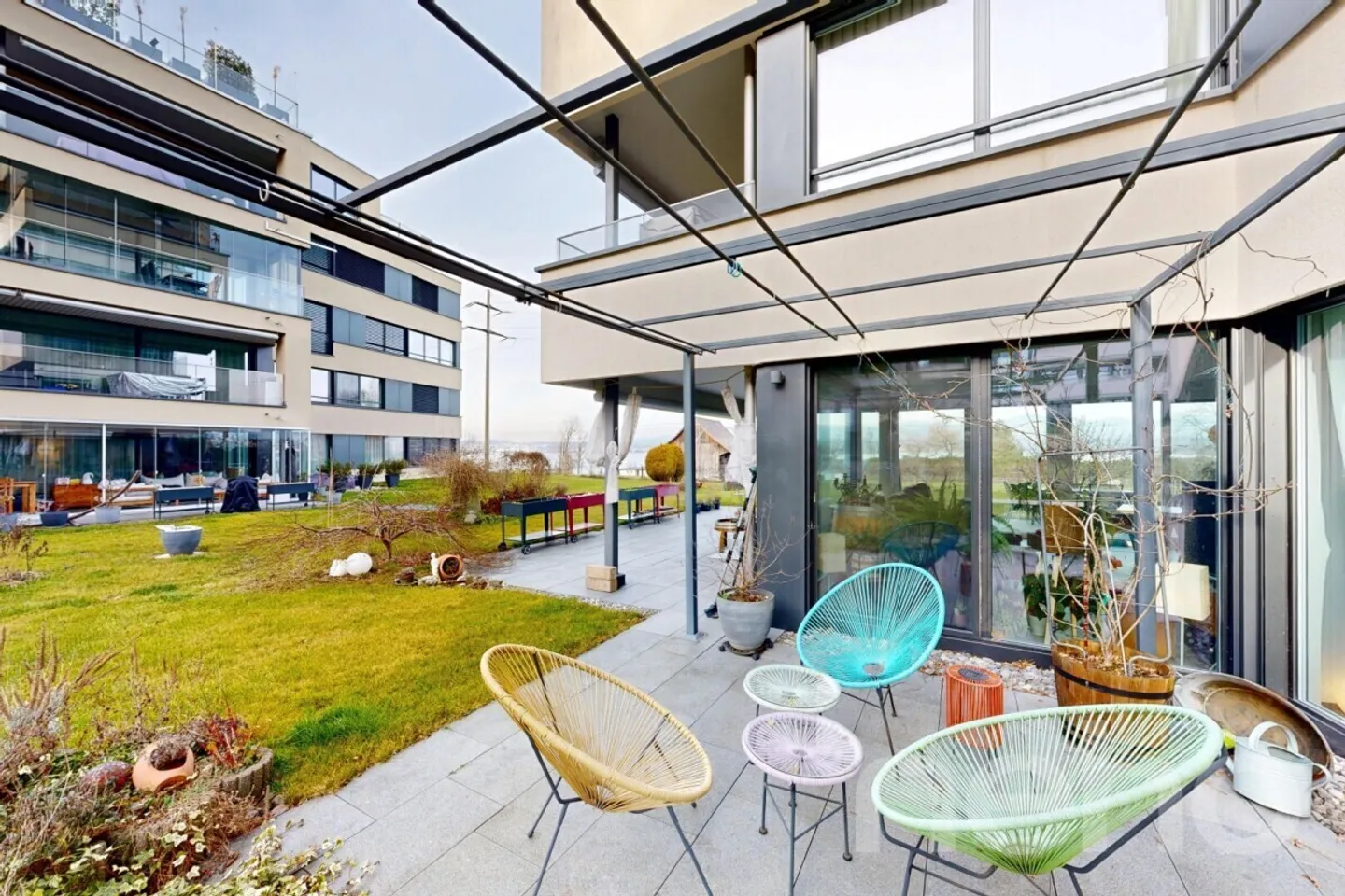 Appartement de jardin avec vue sur le lac - Photo 12 sur 12