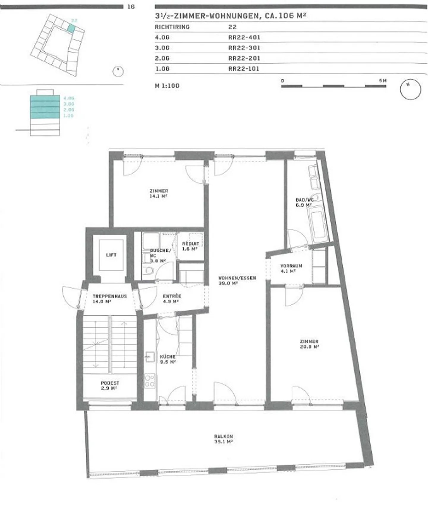 Modern apartment in the Richti area near Glattzentrum - Photo 9 of 10