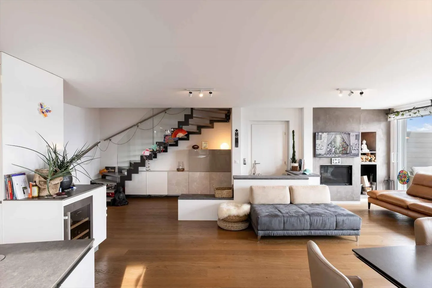 Außergewöhnliches Duplex mit Terrasse und Mont-Blanc-Blick - Foto 3 von 12