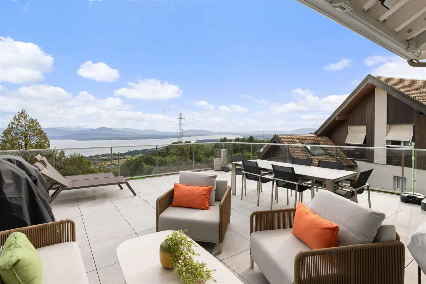 Außergewöhnliches Duplex mit Terrasse und Mont-Blanc-Blick - Foto 12 von 12