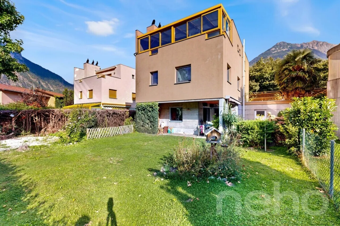 Martigny - Duplex mit 4,5 Zimmern und villenähnlichem Charakter sowie großem Garten - Foto 3 von 12