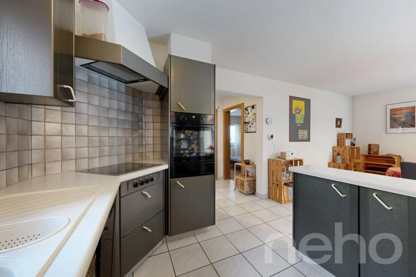 Martigny - Duplex mit 4,5 Zimmern und villenähnlichem Charakter sowie großem Garten - Foto 4 von 12