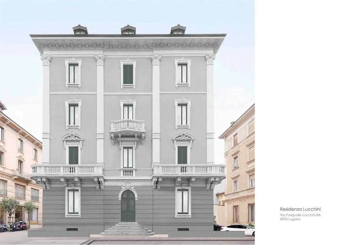 2525_Lugano, 5.5-Room Apartment in a Historic Palazzo - Photo 2 of 10