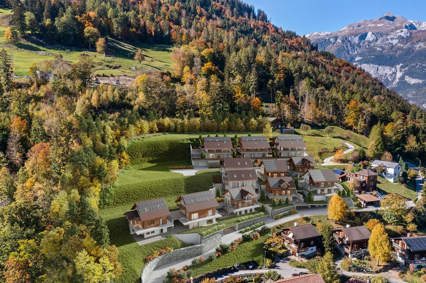 Terrain de 3800 m2 avec 9 Bâtiments Approuvés - Photo 1 sur 8