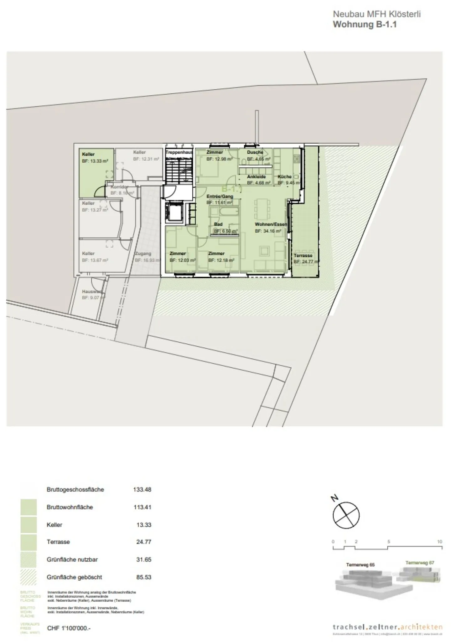 Garden Apartment in Brig-Glis - Photo 12 of 15