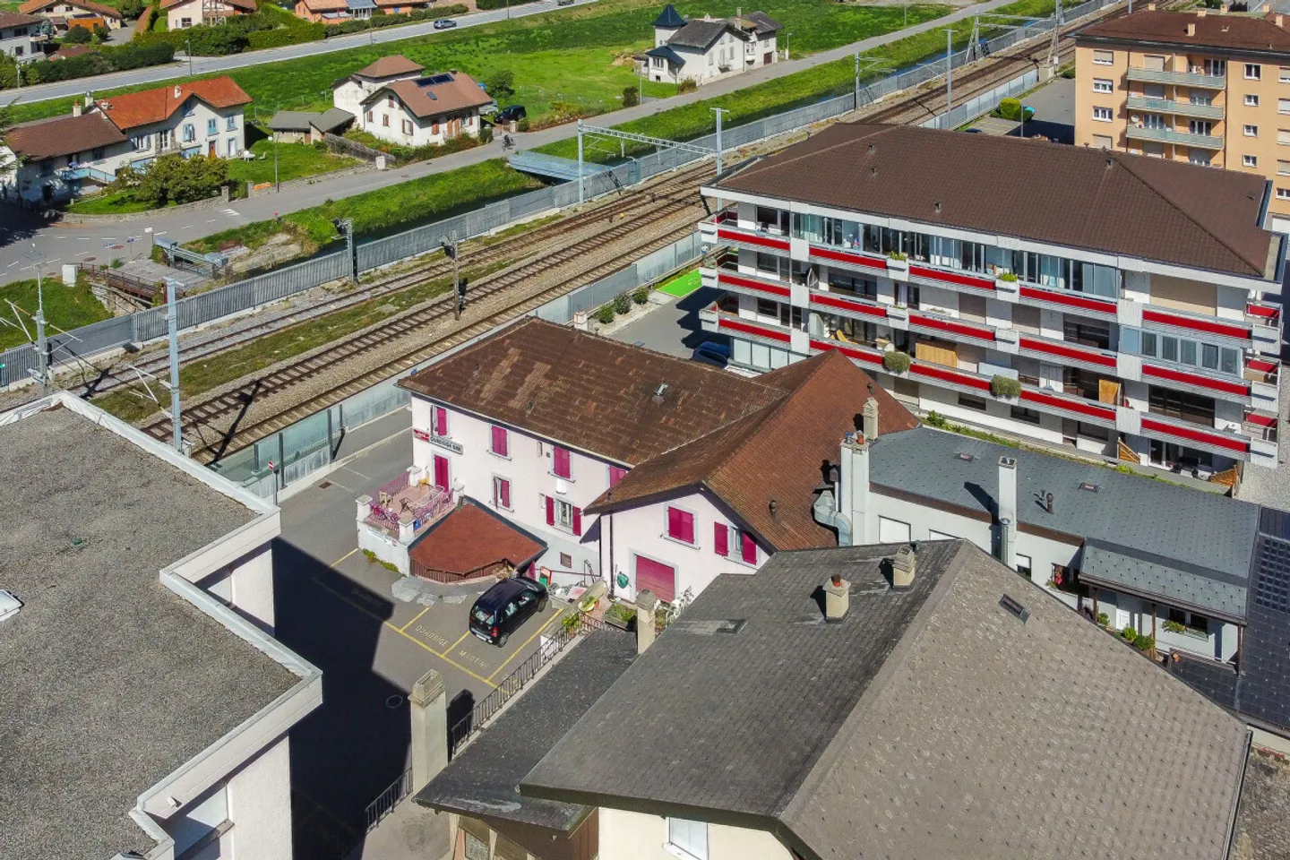 Liegenschaft mit hohem Potenzial - Zentrum von Saxon, gegenüber dem Ba - Foto 5 von 7