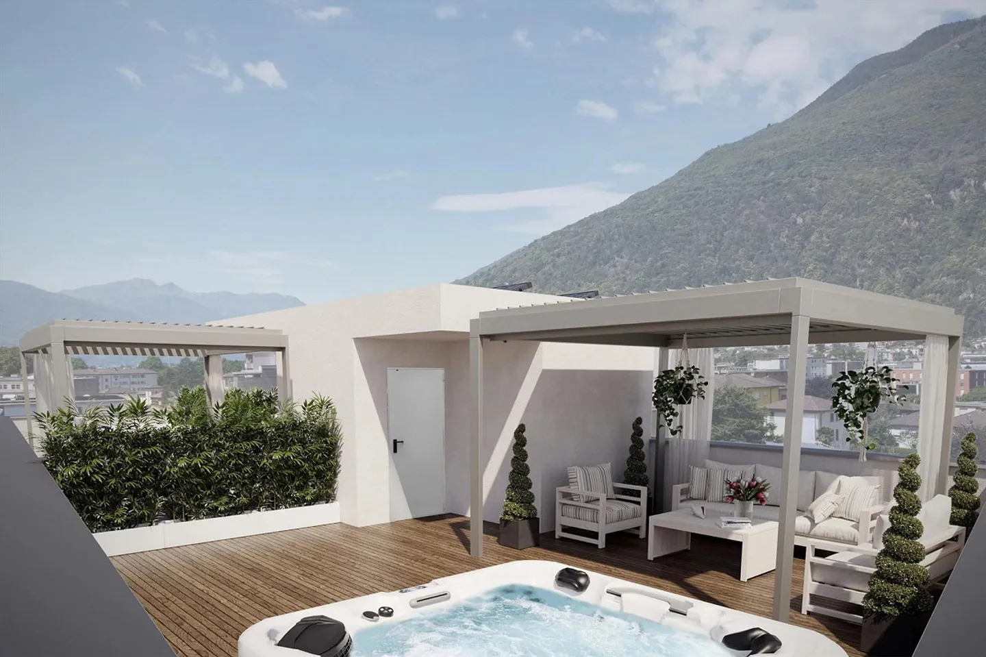 DIREKT VOM ENTWICKLER - Bellinzona - großzügige 4,5 Zimmer in Via Varrone 15 - Foto 7 von 10