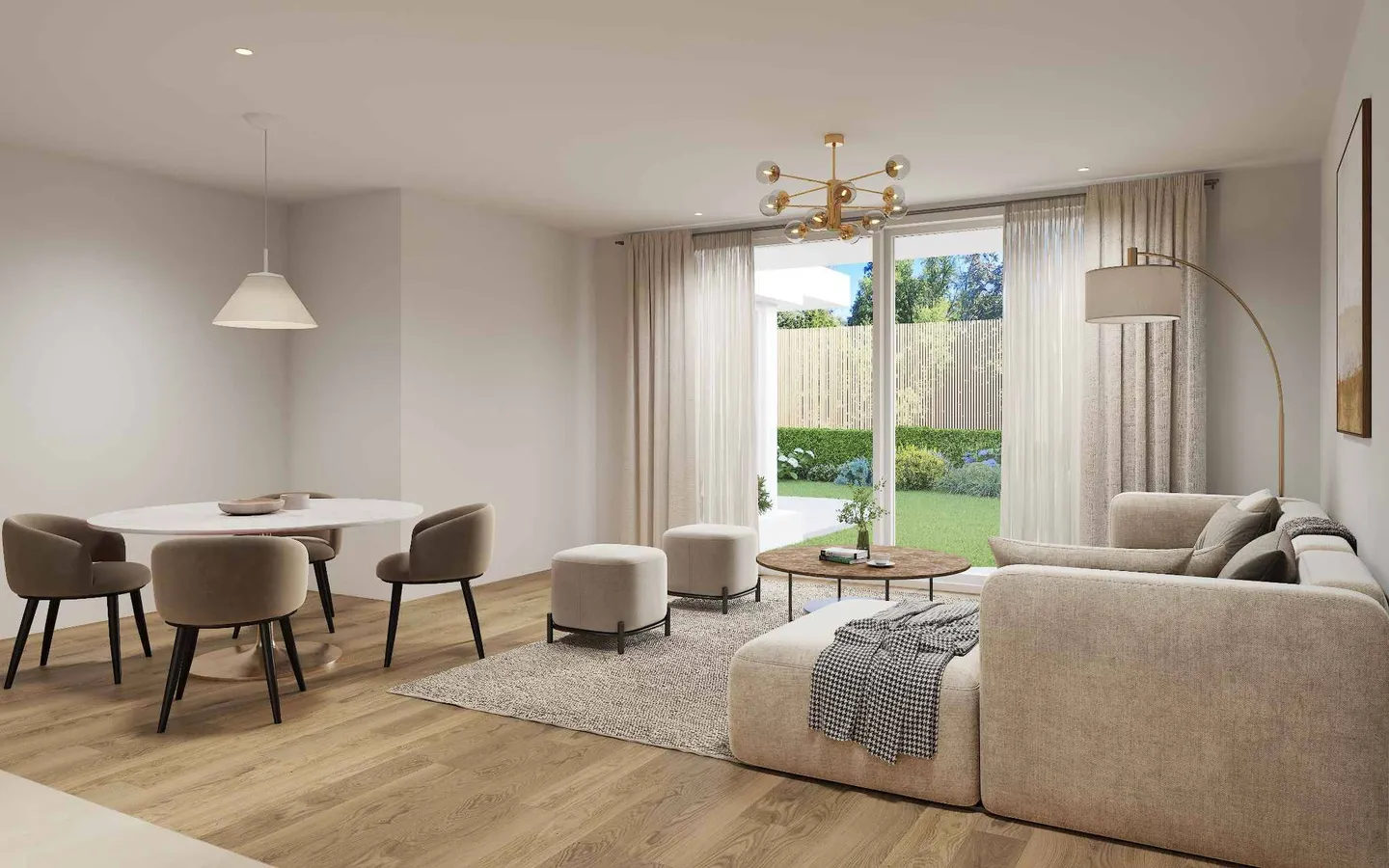 Elegant Apartment with Garden - Photo 2 of 13