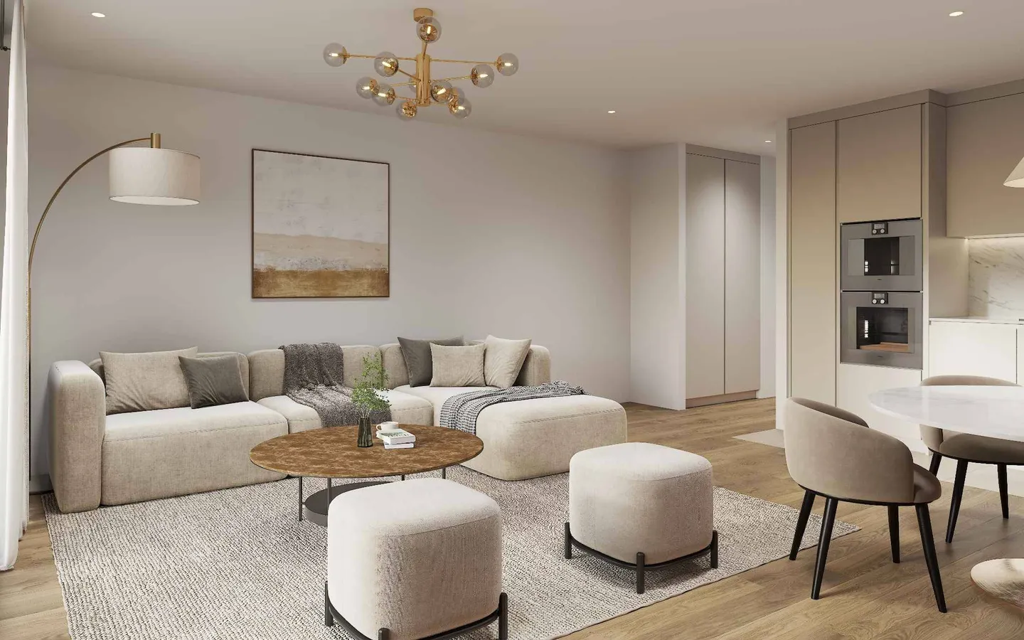 Elegant Apartment with Garden - Photo 3 of 13