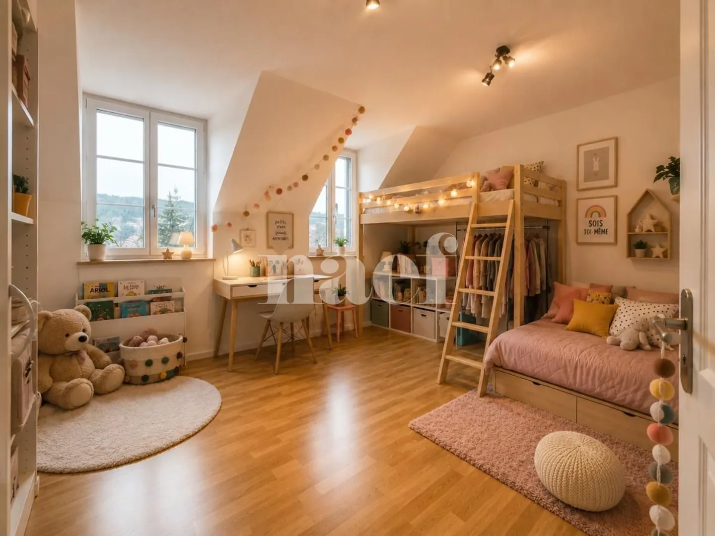 Beautiful, spacious 5.5-room apartment for rent - Photo 5 of 8