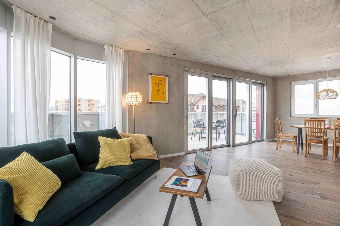 Appartamento attico premium con terrazza di 36 m² e vista sulle Alpi – Crissier, Losanna - Foto 2 di 9