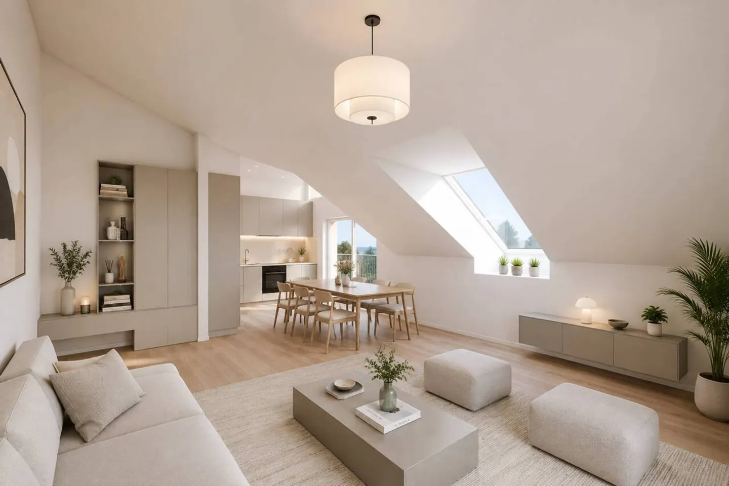 Neue Promotion: 2,5-Zimmer-Dachgeschoss mit Balkon - Foto 1 von 5