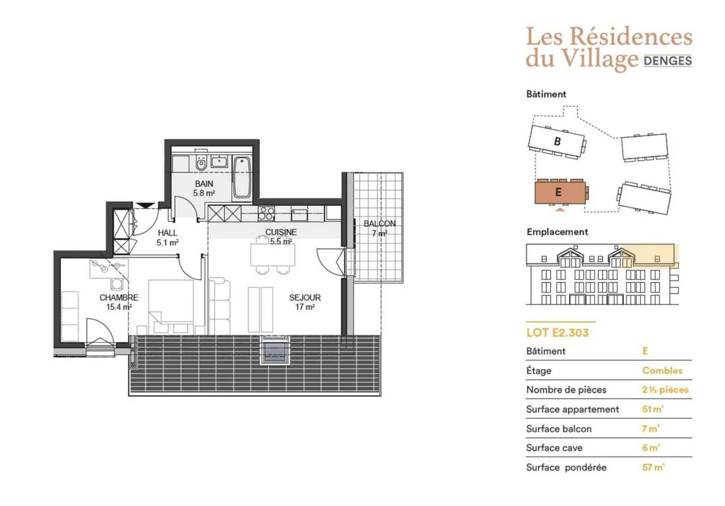 Neue Promotion: 2,5-Zimmer-Dachgeschoss mit Balkon - Foto 2 von 5