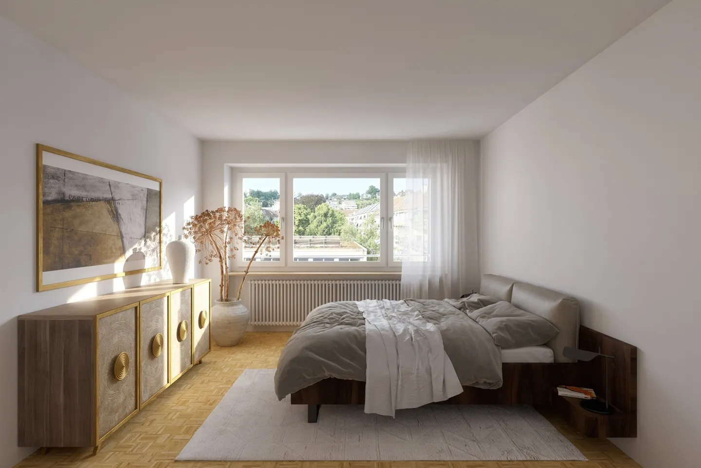 RENT WITHOUT DEPOSIT - Renovated apartment in the heart of Gundeli - Photo 7 of 8