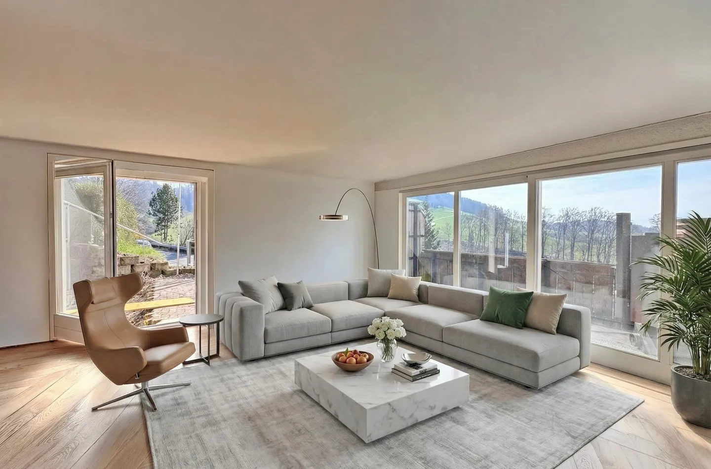 Casa Doppia Familiare Prima della Ristrutturazione e Espansione - Utzigen - Foto 2 di 6