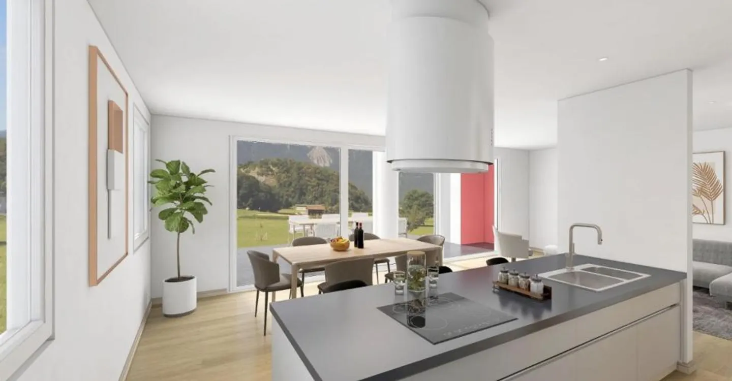 Doppelhaushälfte 6.5 Zimmer in Ollon VD - F - Foto 3 von 6