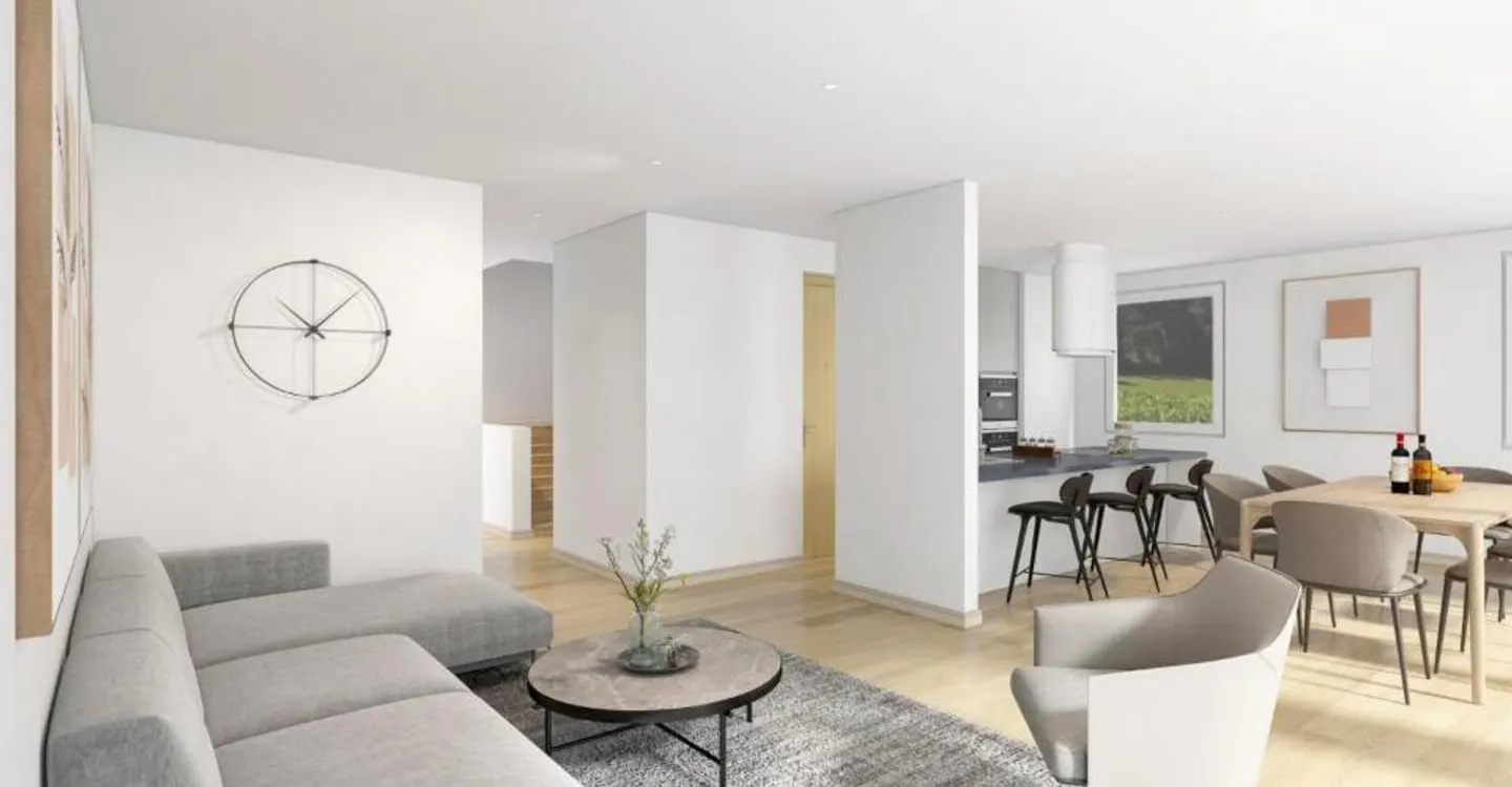 Doppelhaushälfte 6.5 Zimmer in Ollon VD - F - Foto 5 von 6