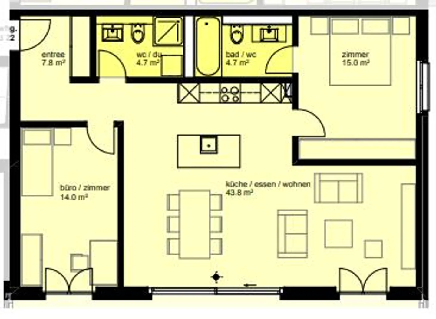 Vivere al Goldpark - Appartamento 3.5 stanze - Foto 11 di 11