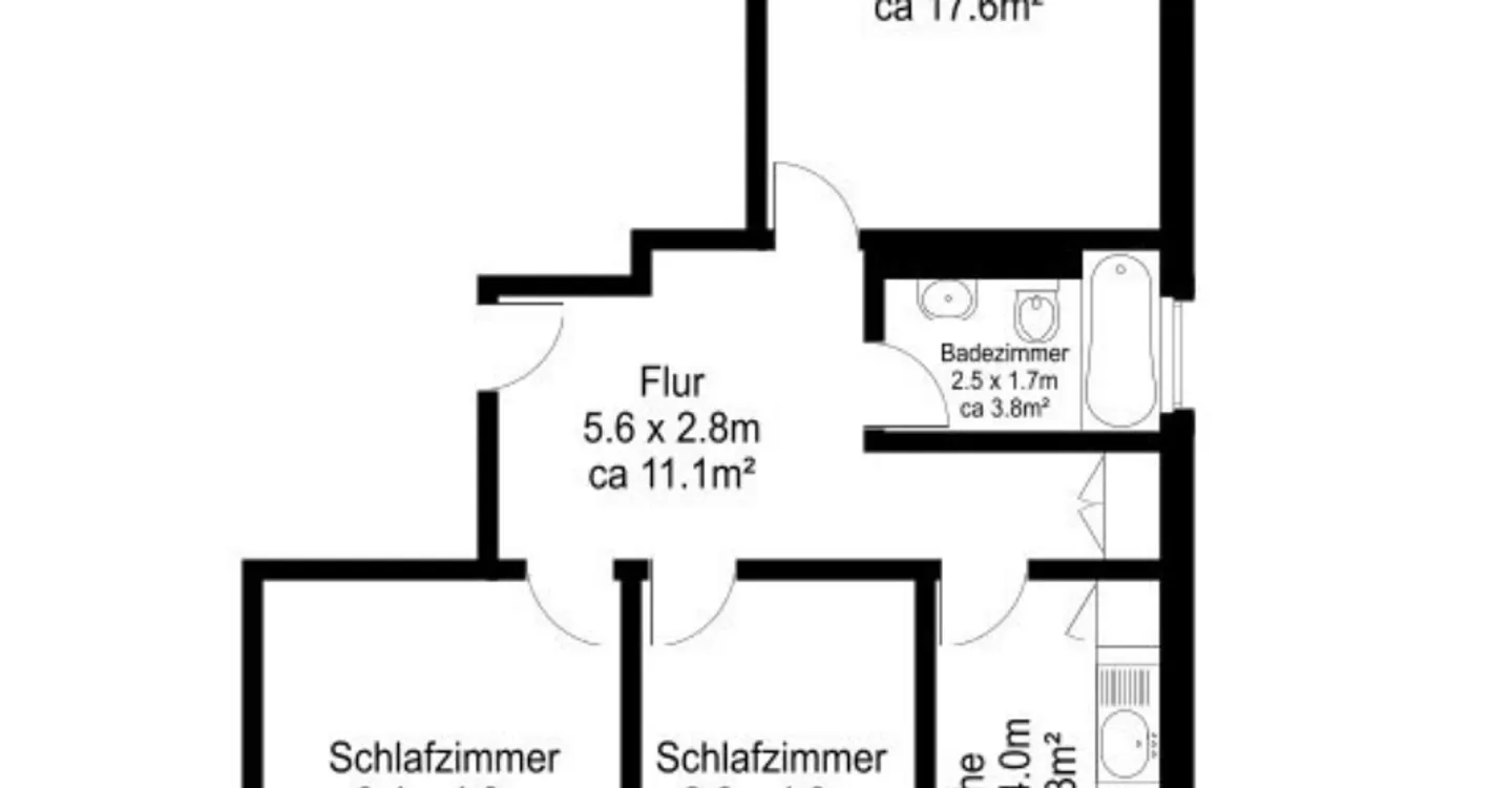 Charmante Wohnung Nähe Bahnhof - Foto 6 von 6