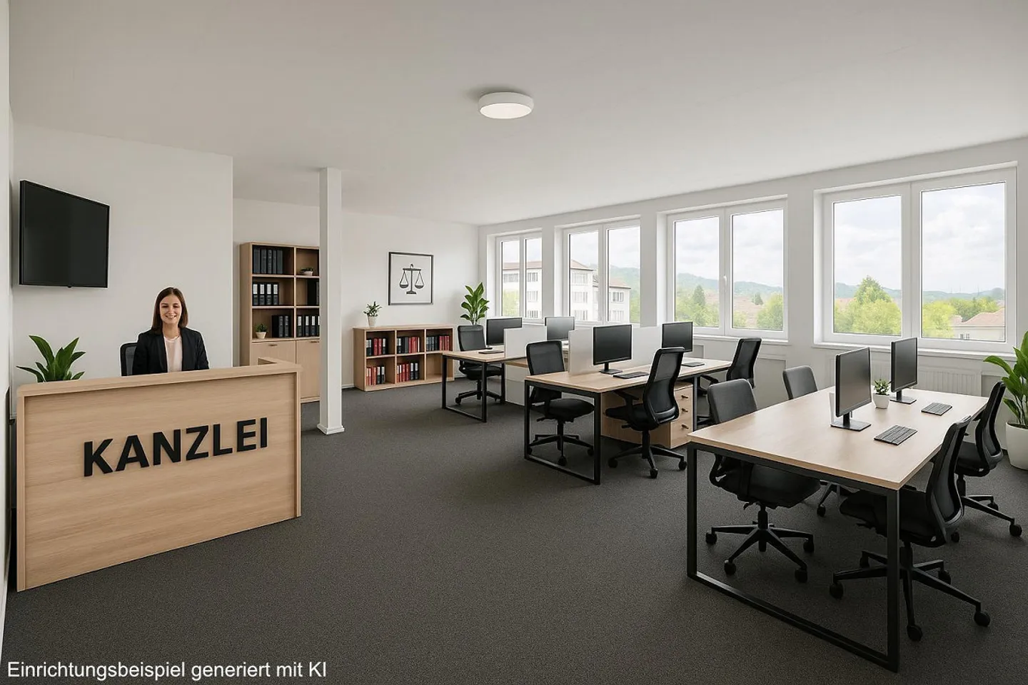 Modernes Büro neben Coop - Foto 2 von 8