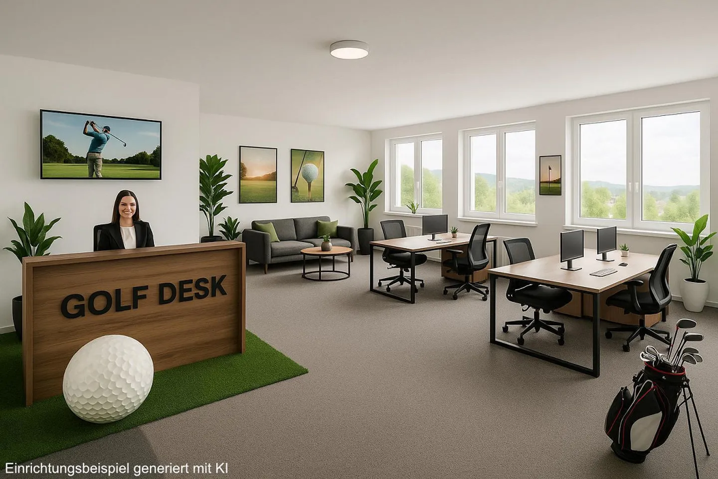 Modernes Büro neben Coop - Foto 7 von 8