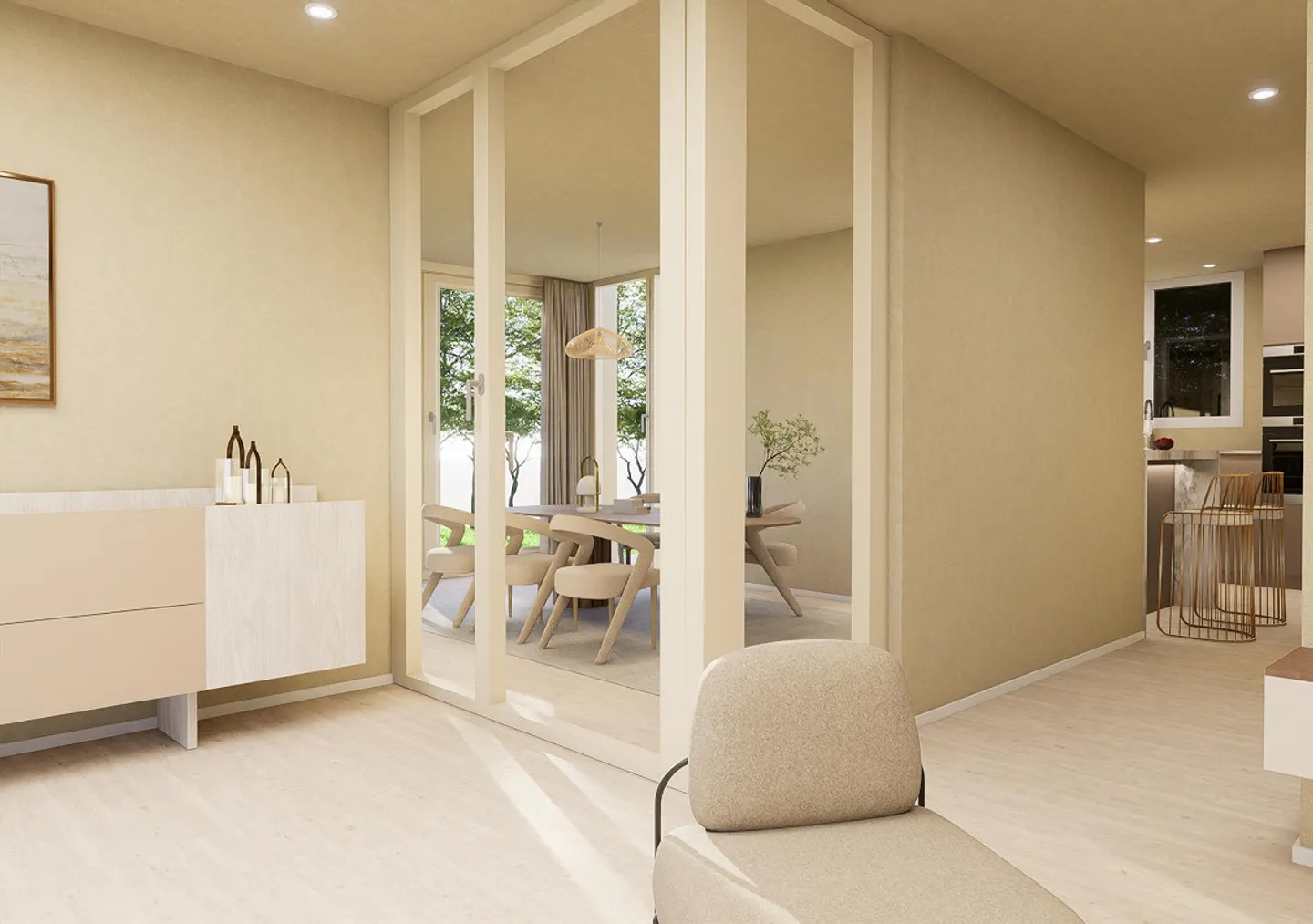 Moderne Doppelhaushälften in Giswil - Foto 6 von 8
