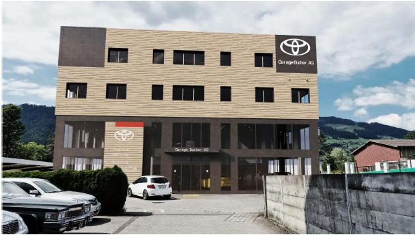 Attraktive Büro- und Gewerbeflächen in Buochs zu vermieten - Foto 1 von 7