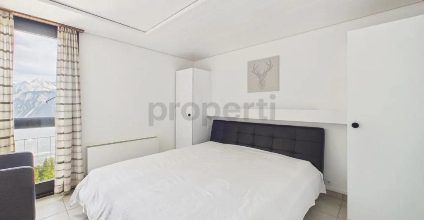 Magnifico appartamento di 2,5 locali con balcone ad Aminona, Crans Montana - Foto 4 di 8