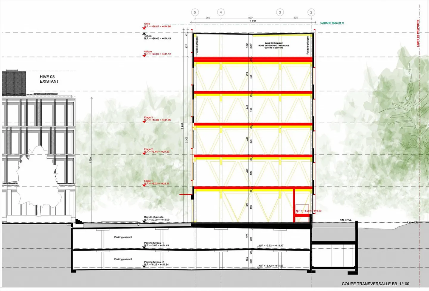 New building from 700m2 - The Hive Campus - Photo 11 of 11