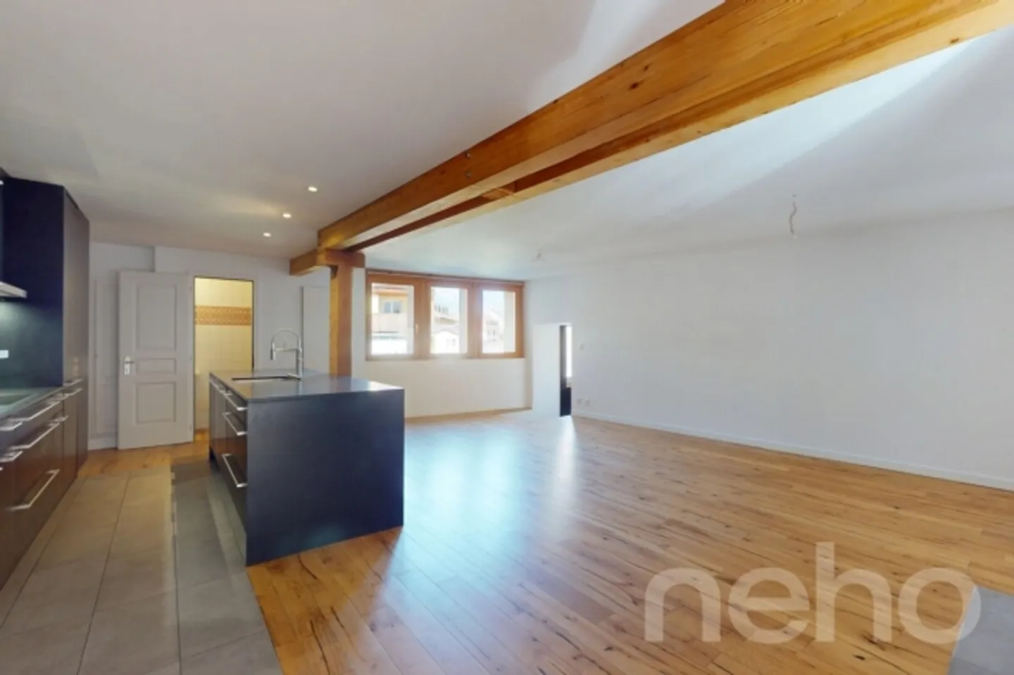 Triplex esclusivo di 5.5 stanze nel centro di Bex con garage - Foto 4 di 12