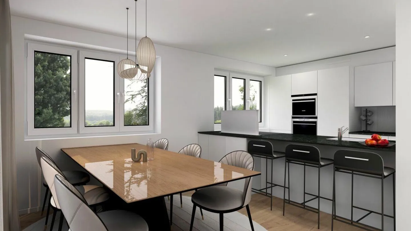 Drei 5.5 Zimmer Wohnhaus - charmant, naturnah, individuell - Foto 15 von 15