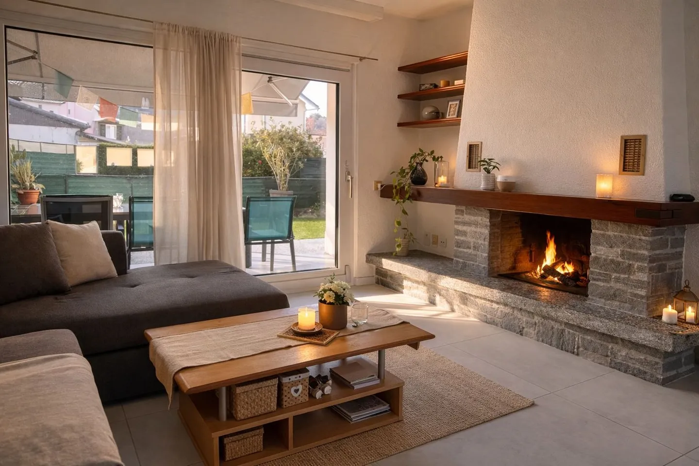 Casa gemella con charme, luce e giardino | Doppelhaushälfte mit Charme, Licht und Garten - Foto 5 di 13