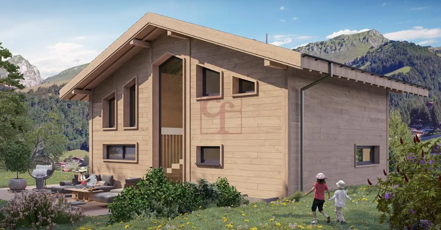 Wunderschönes Chalet nach Plan in Jaun - Foto 2 von 7