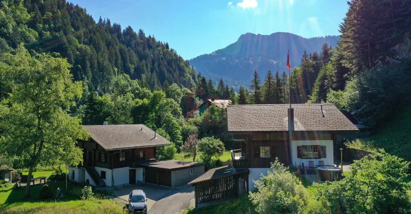 Wunderschönes Chalet nach Plan in Jaun - Foto 6 von 7