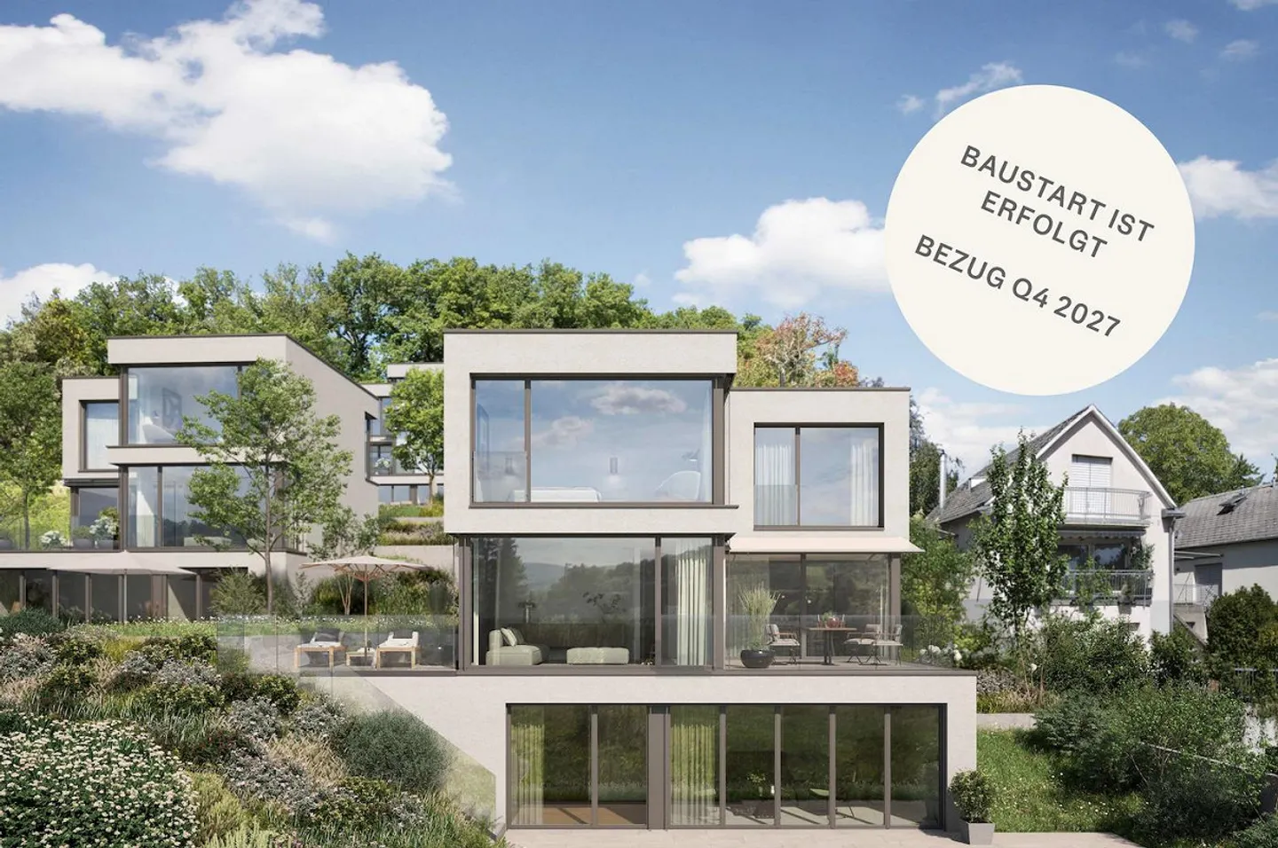 Casa unifamiliare con giardino (Casa 5) a Münchenstein - Foto 1 di 8