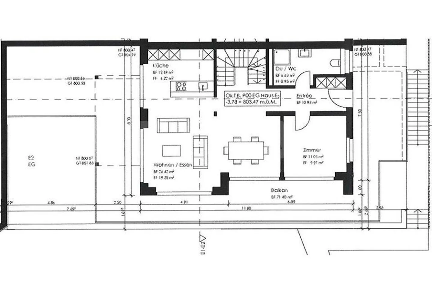 Überbauung "Oberer Bühlweg" Haus E2 - 3-Generationenhaus mit Einlie... - Foto 8 von 10