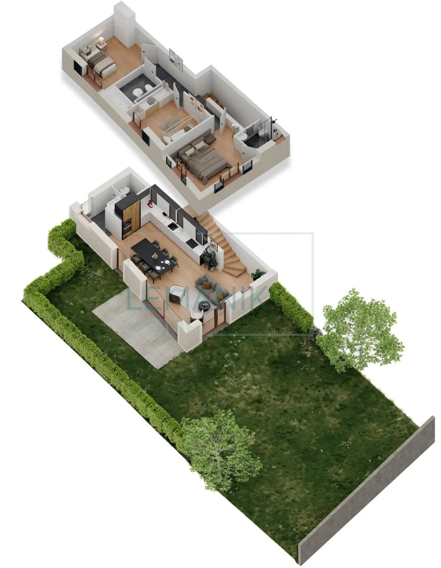 Exklusivität? Wunderschönes Duplex mit 5 Zimmern und Garten in Troinex? Promotion: CLO - Foto 3 von 6