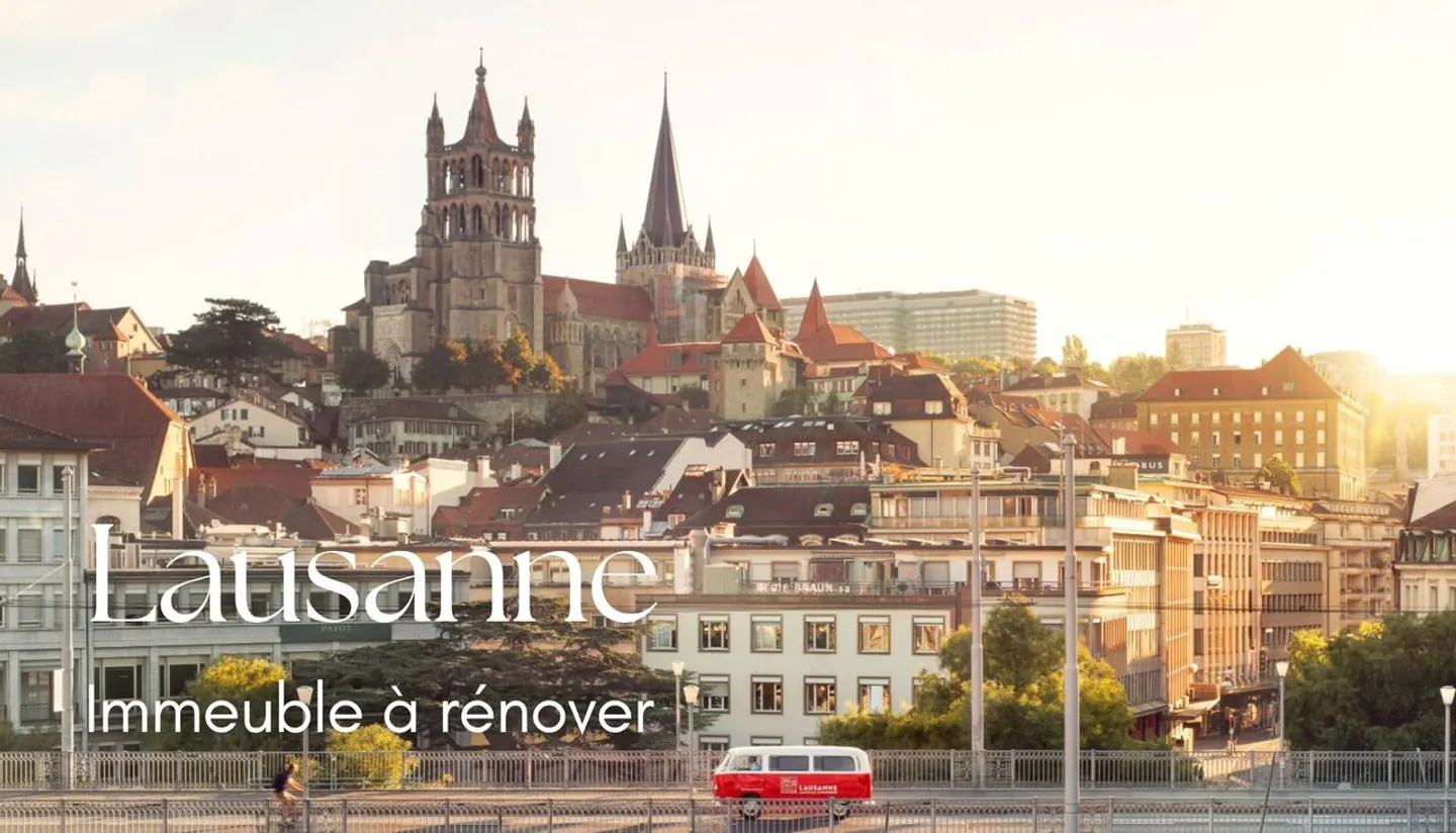 Building to be completely renovated - Lausanne city center - Photo 1 of 1