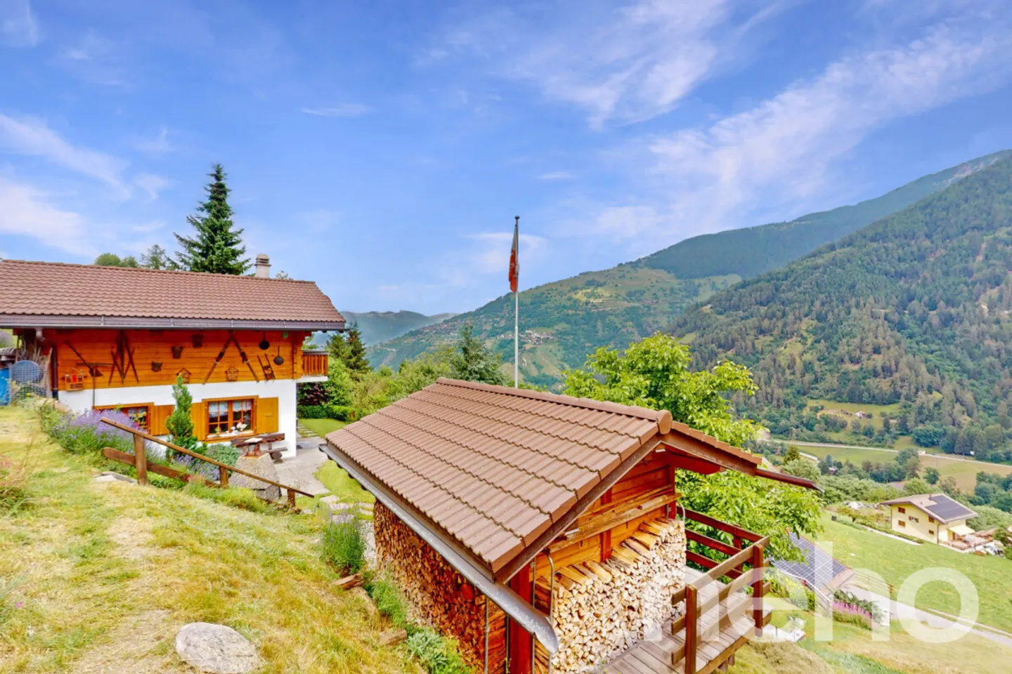 Splendido Chalet con Vista Panoramica a Saclentse (Nendaz) - Foto 3 di 13